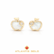 Cercei cu filet Pomelle din aur de 14k