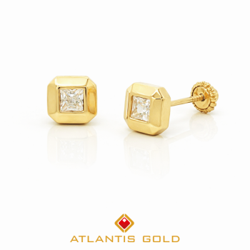 Cercei cu filet Althea din aur de 14k