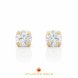 Cercei cu filet Nadia din aur de 14k