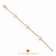 Bratara cu perle Timeless din aur de 14K