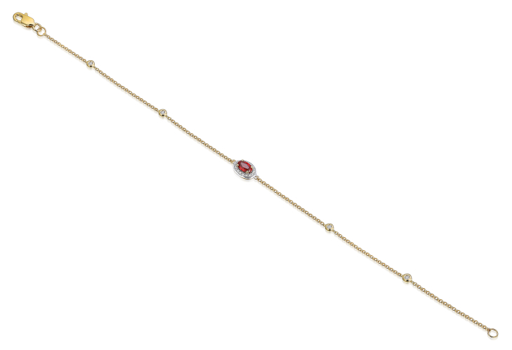 BRATARA DIN AUR 18K CU DIAMANTE 72867