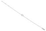 BRATARA DIN AUR ALB 18K CU DIAMANTE 72881